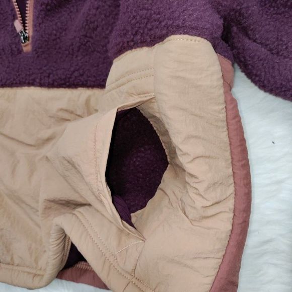 NWOT Fabletics Mallory Fleece Pullover Half Zip Top XL - Picture 8 of 11